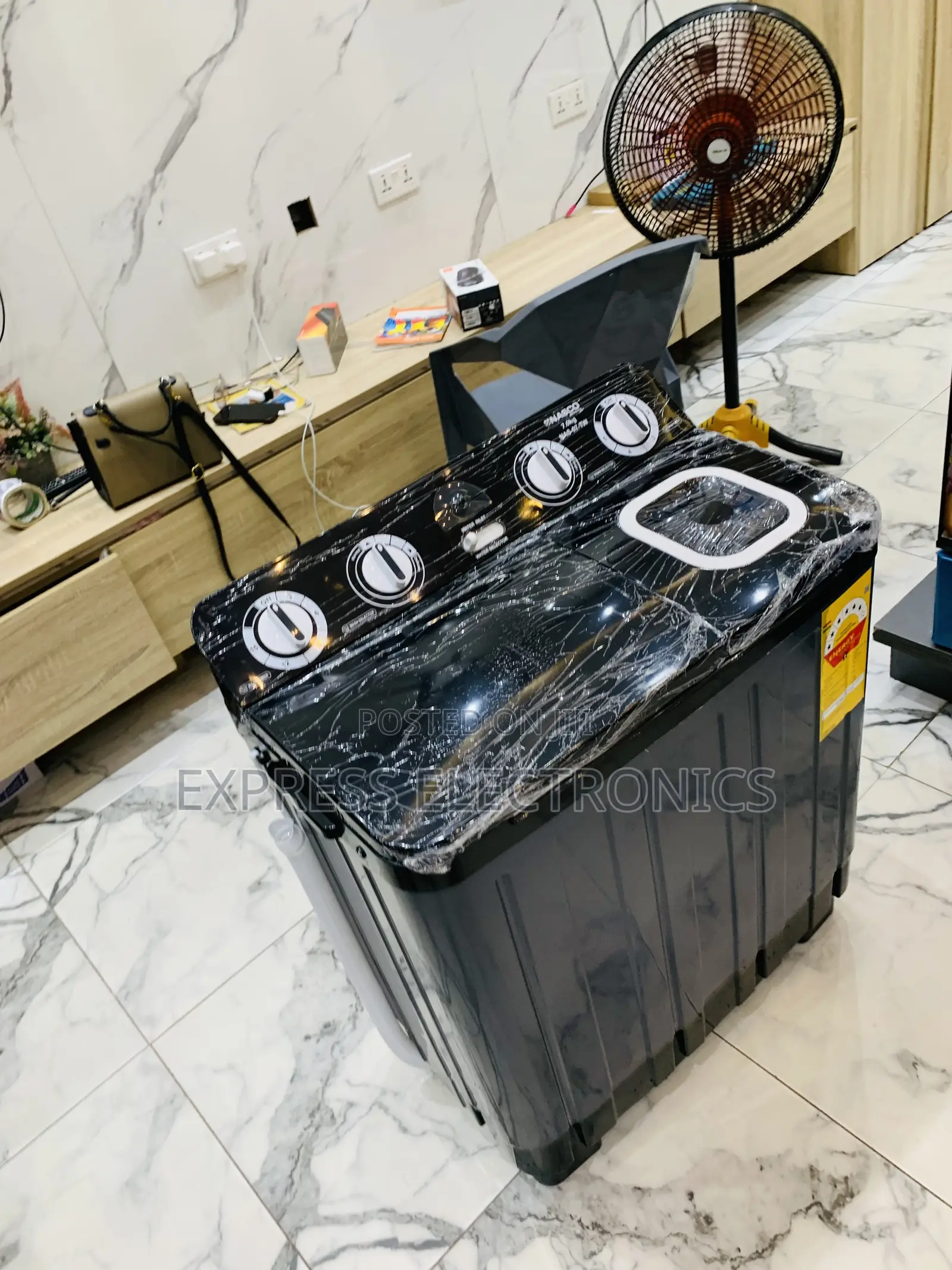 Brand New Nasco NAS-07-TW 7kg Semi Automatic Twin Tub Washing Machine