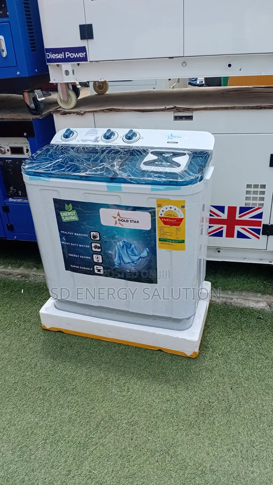 Sigma 7KG Washing Machine – Efficient Cleaning for Every Home