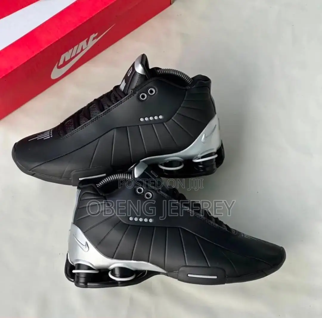 Original Nike Shox BB4 Black/Metallic Silver