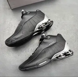 Original Nike Shox BB4 Black/Metallic Silver