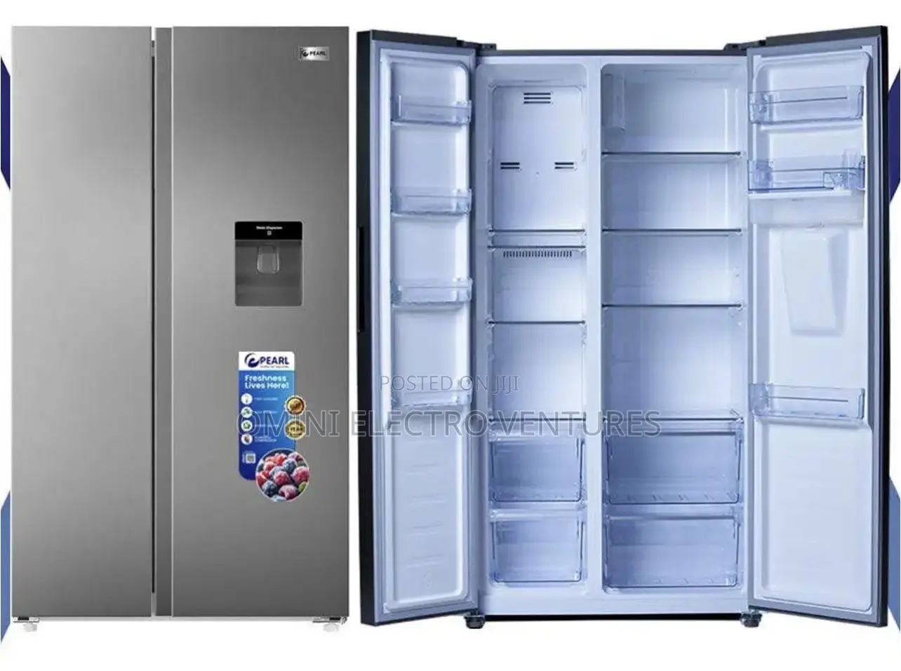 Pearl Side by Side Refrigerator