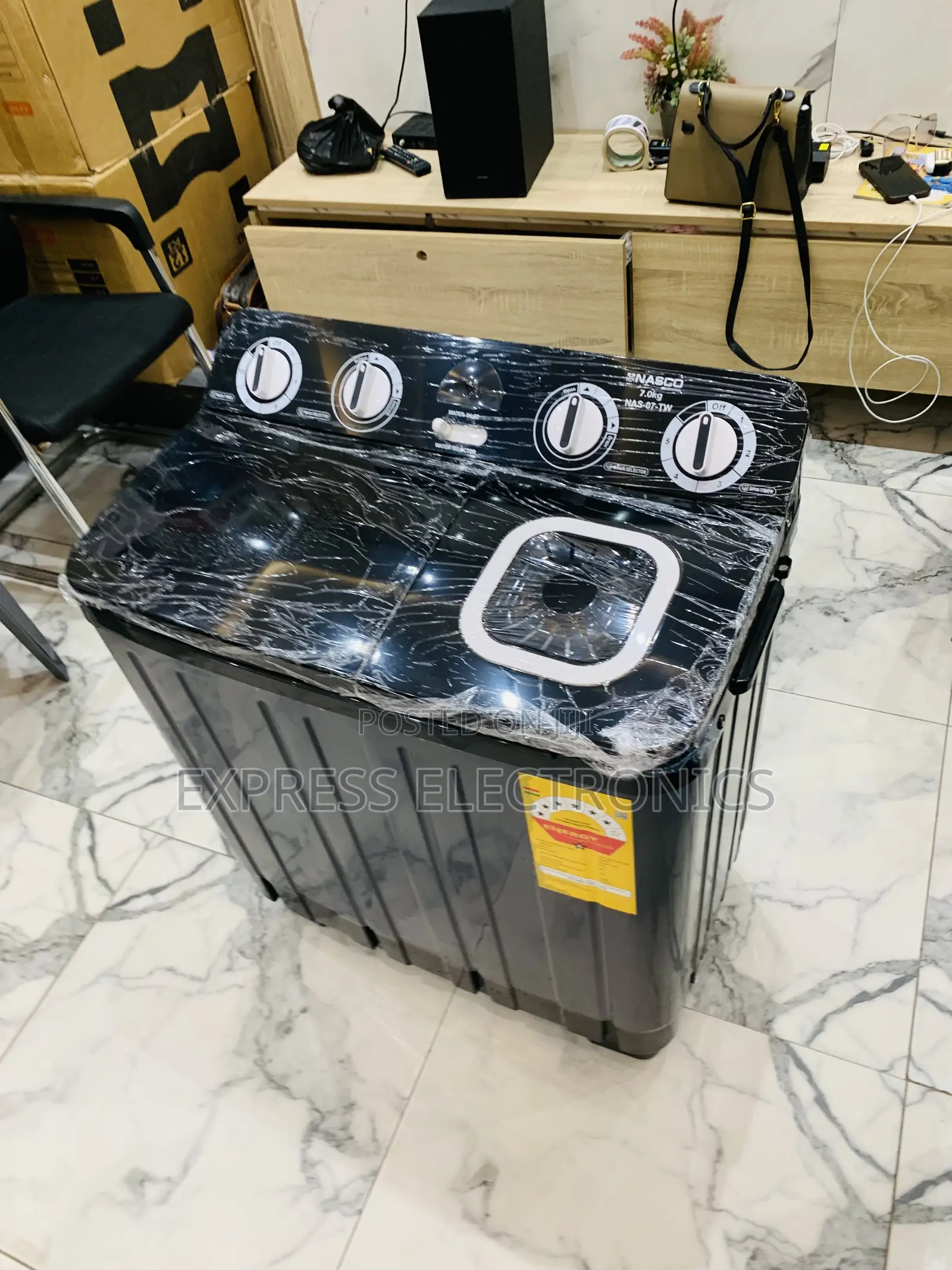 Order for Nasco NAS-07-TW 7kg Semi Automatic Twin Tub Washing Machine