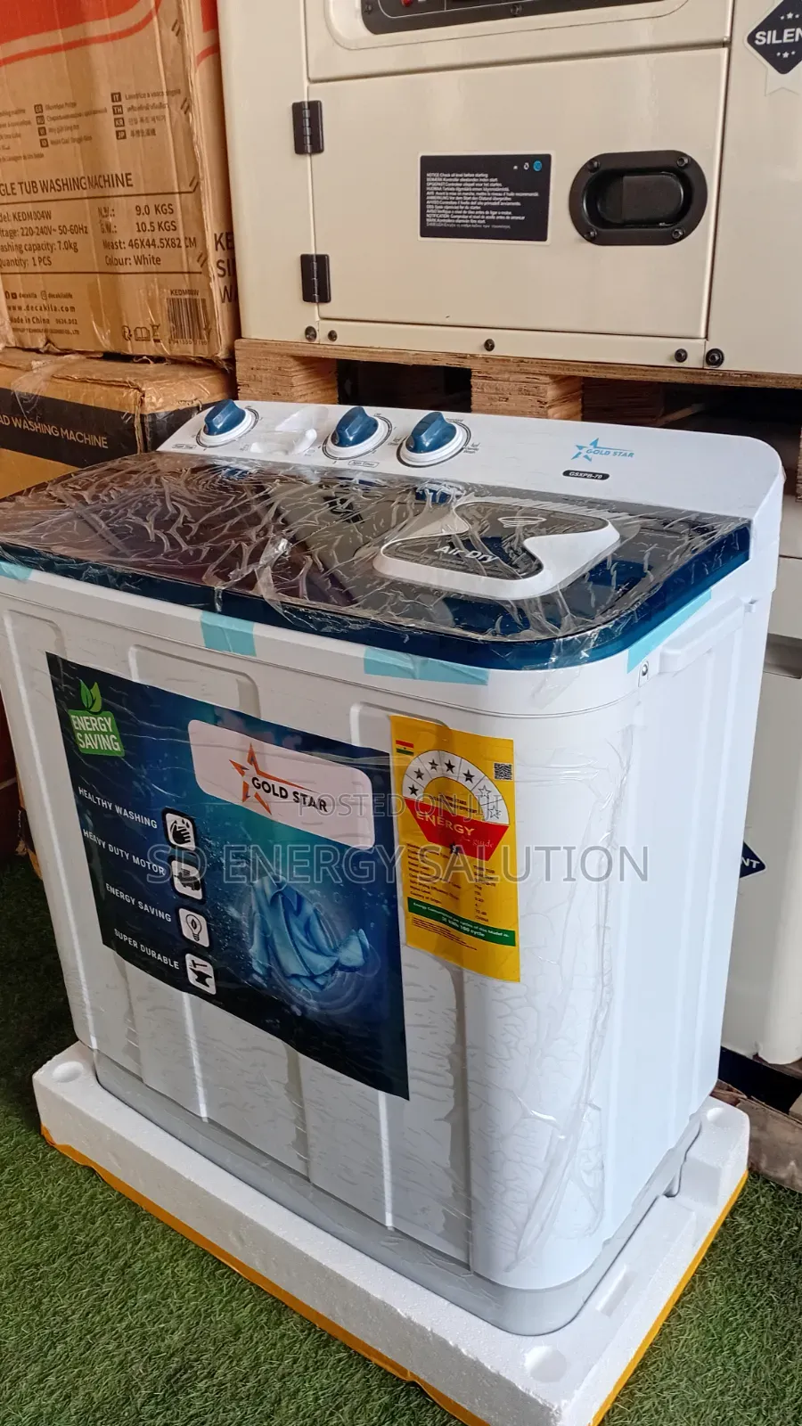 Sigma 7KG Washing Machine – Perfect for Family Laundry