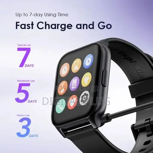 Oraimo Watch 4 Plus 2.01′′ HD IP68 Smart Watch OSW