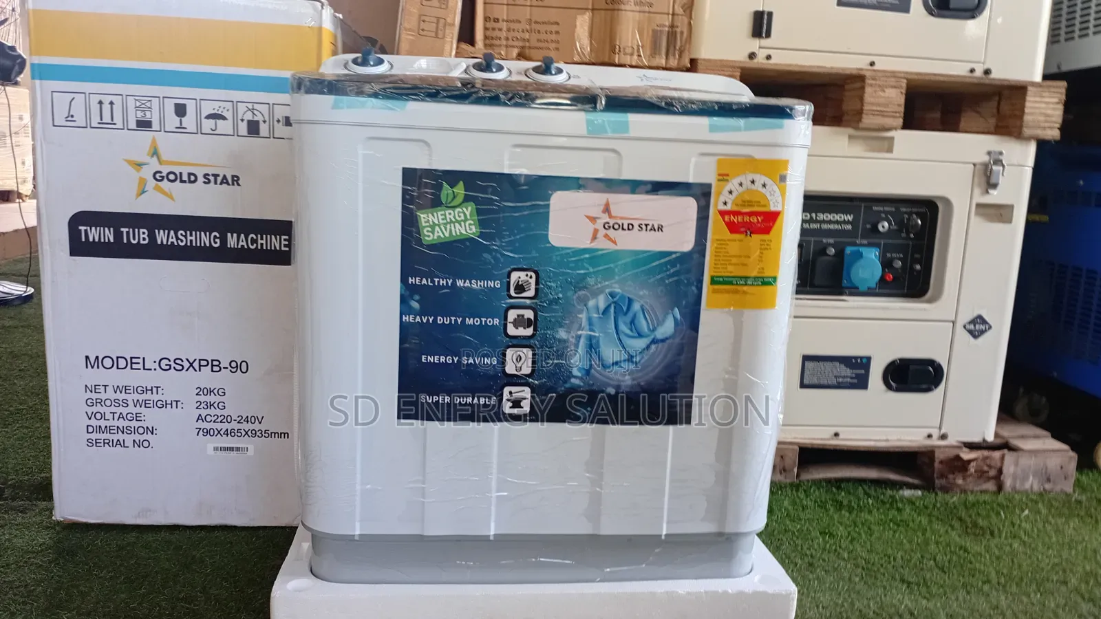 Sigma 7KG Washing Machine – Strong, Efficient Reliable