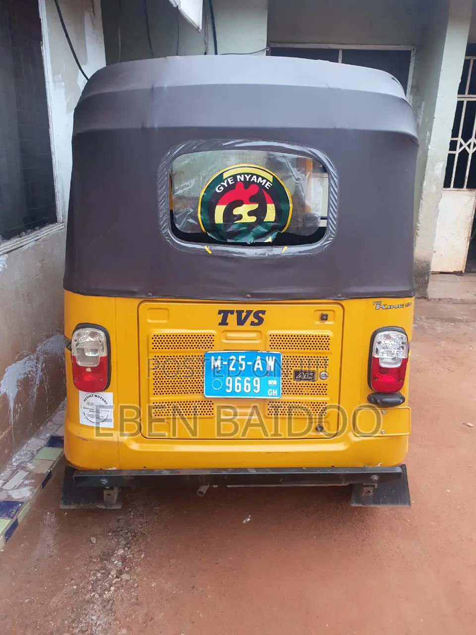 New Tricycle 2025 Yellow