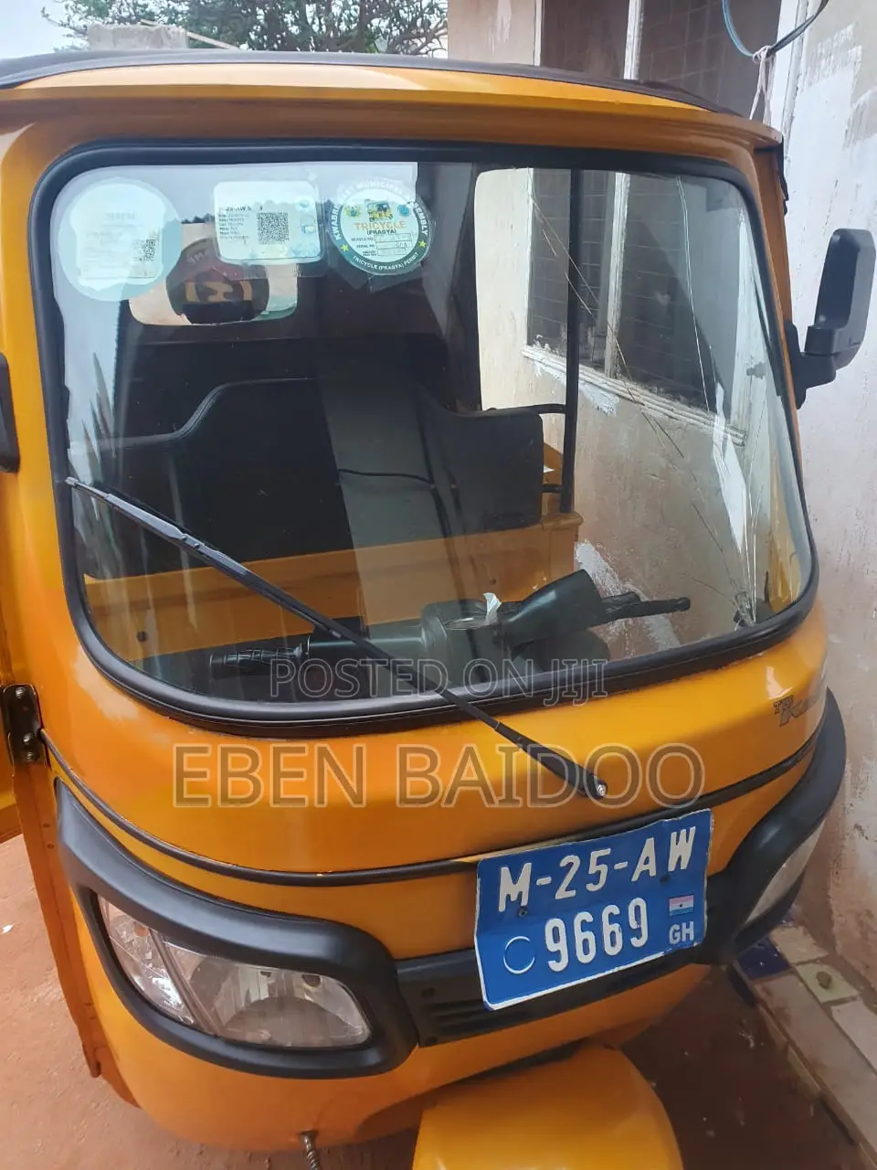 New Tricycle 2025 Yellow