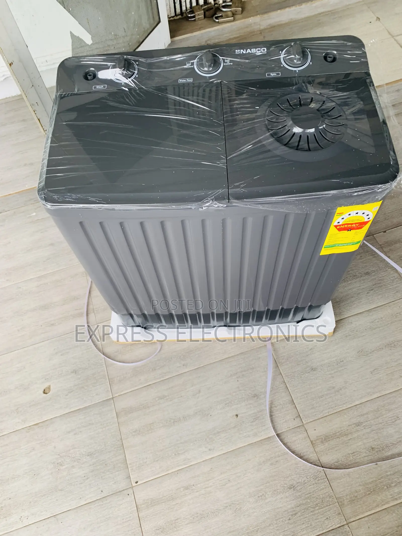 Limited Stock the Nasco NASTT-JS110 11 Kg Twin Tub Semiwashing Machine