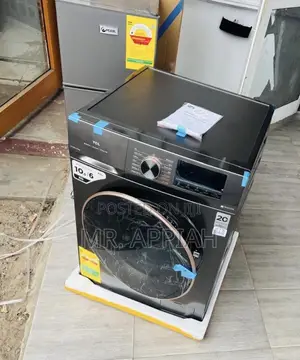 Super Classic TCL 10.5kg Front Load Washing Machine W/Dryer(Gray)