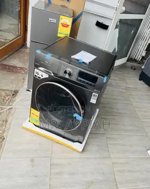 Super Classic TCL 10.5kg Front Load Washer and Dryer(Gray).