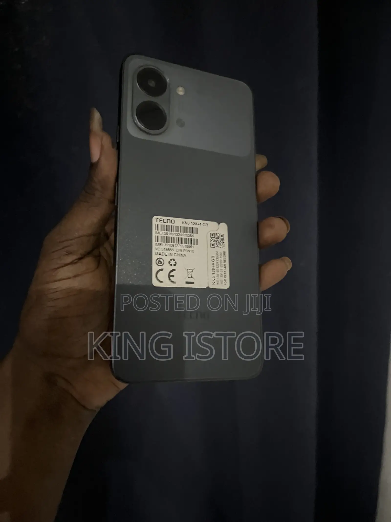 Tecno Pop 20 128 GB Black