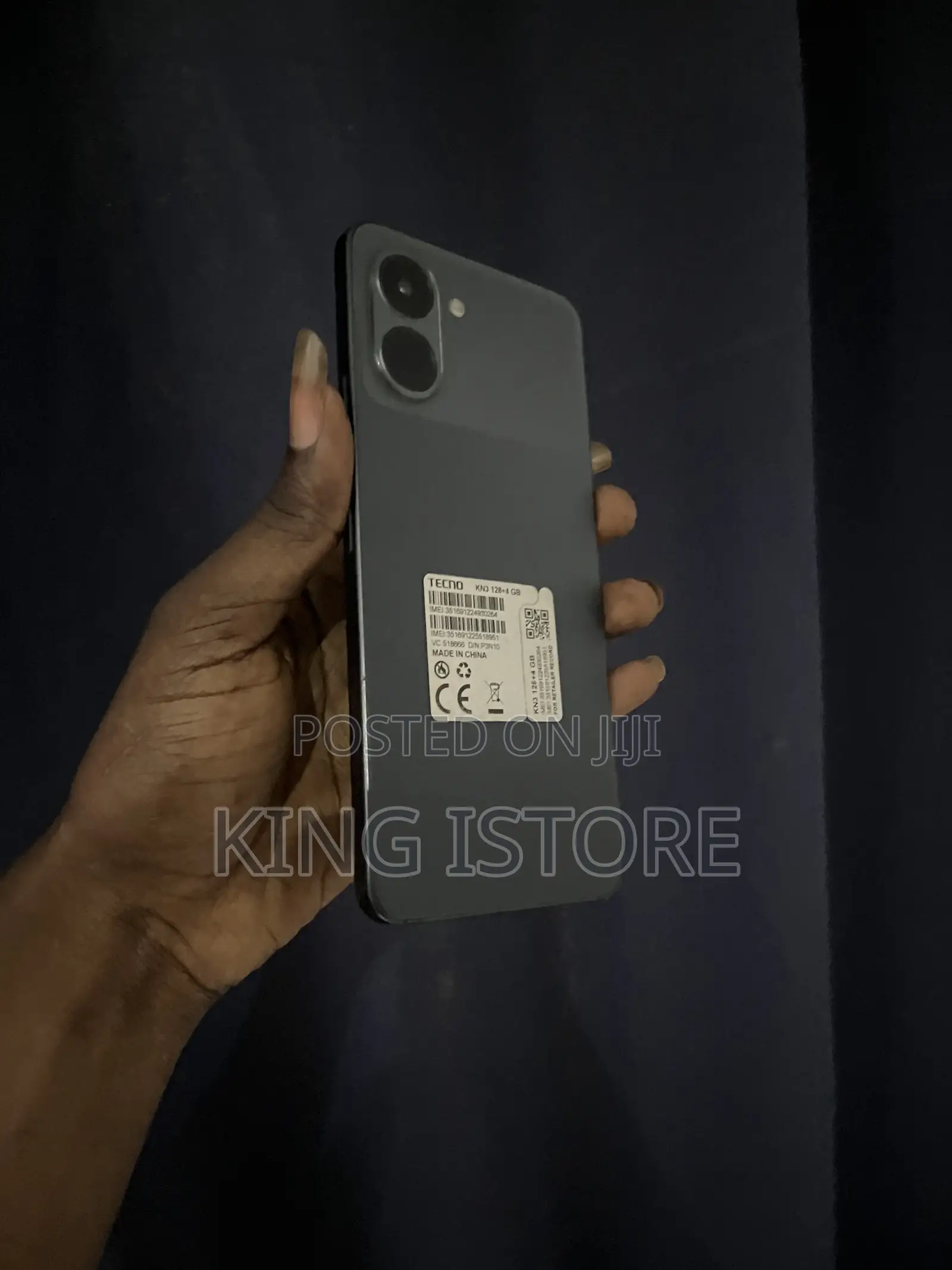 Tecno Pop 20 128 GB Black