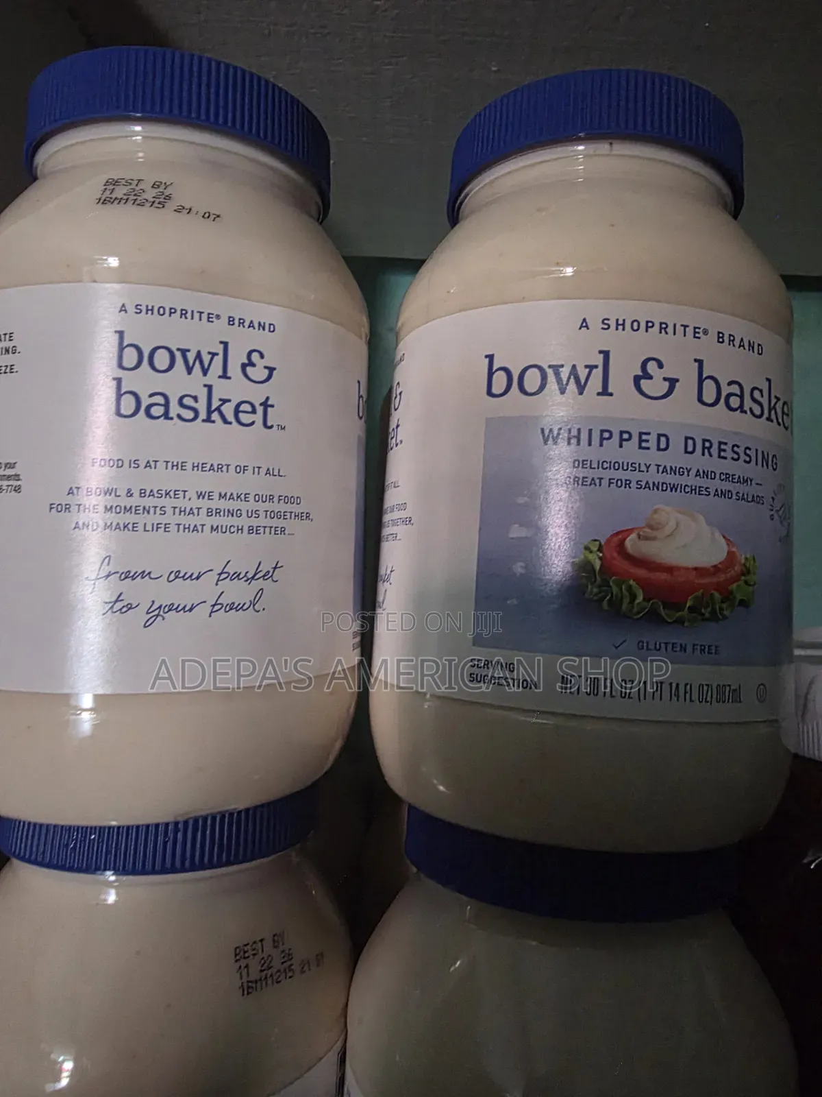 Bowl and Basket Whipped Dressing