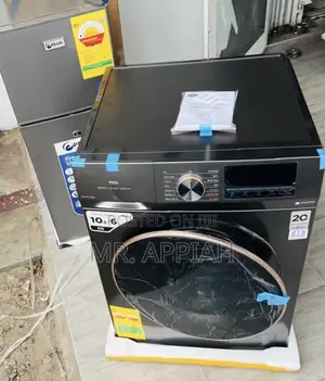 Extremely Durable TCL 10.5kg Front Load Washing Machine(Gray)