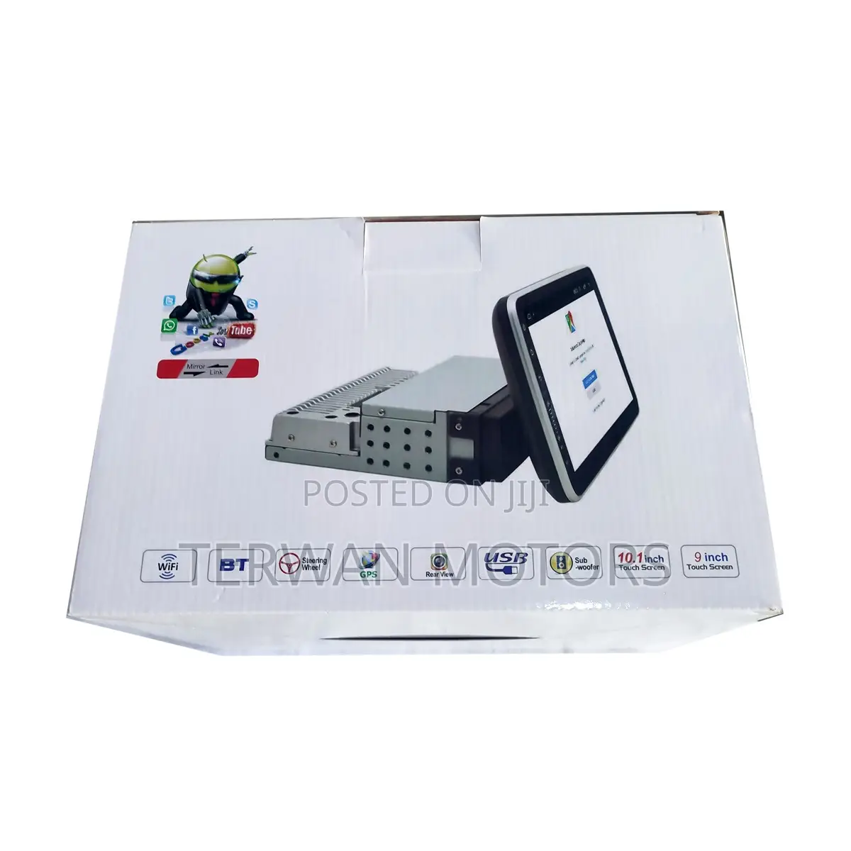Rotating Android Car Screen / Car Tape – Slim Back Design