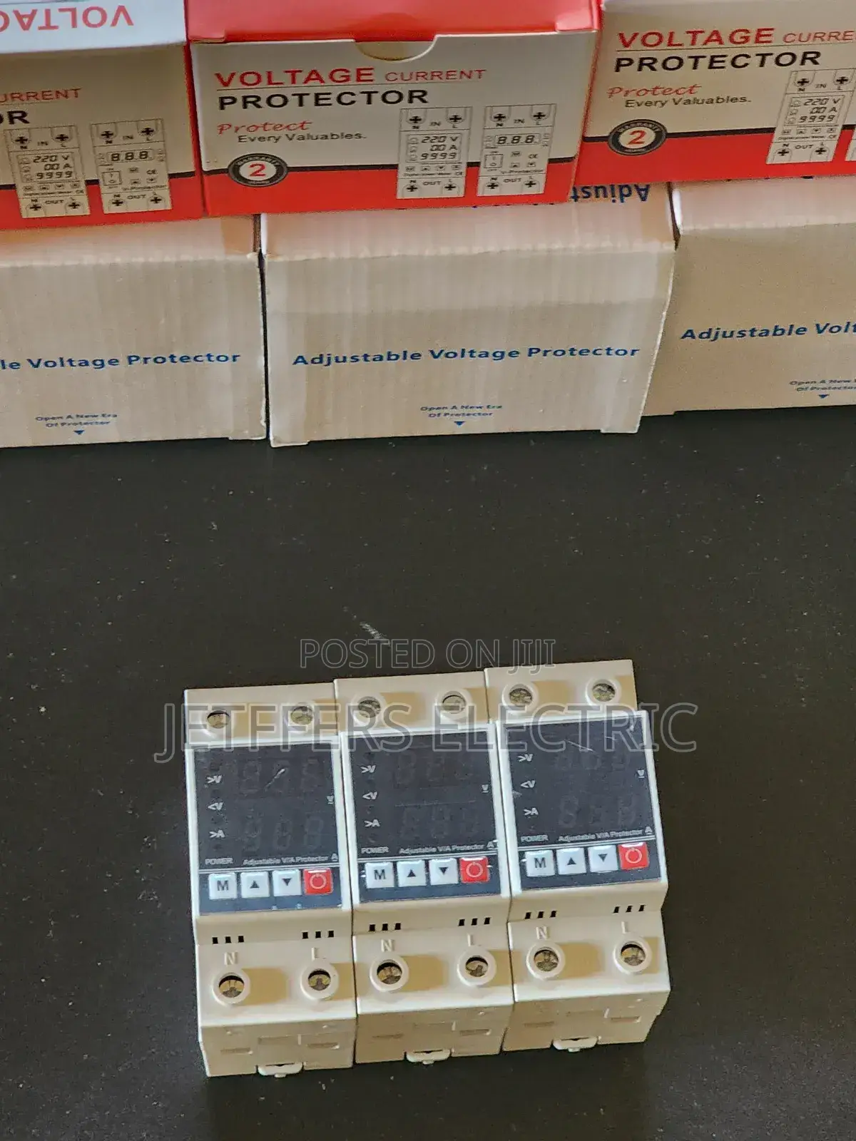 2 Pole Adjestable Voltage and Current Protector