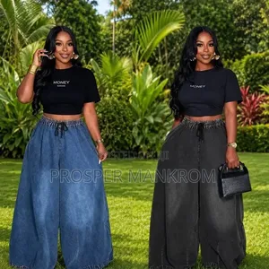 Ladies Jeans Down and Top Dress