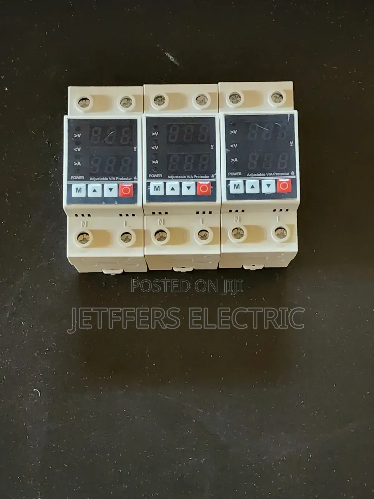 2 Pole Adjestable Voltage and Current Protector