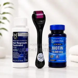 Member’s Minoxidil + Puritans Pride Biotin 10,000 MCG — Complete Combo