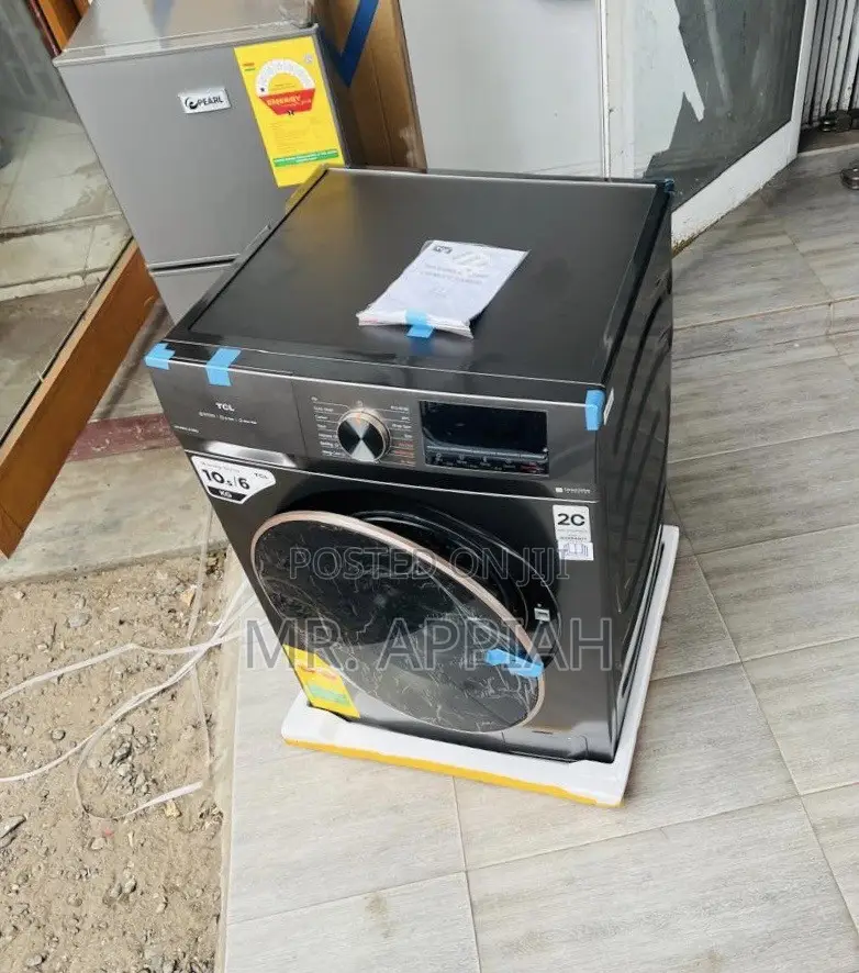 Order Sleek Design Silver TCL 10.5kg Washer With Dryer(Gray).