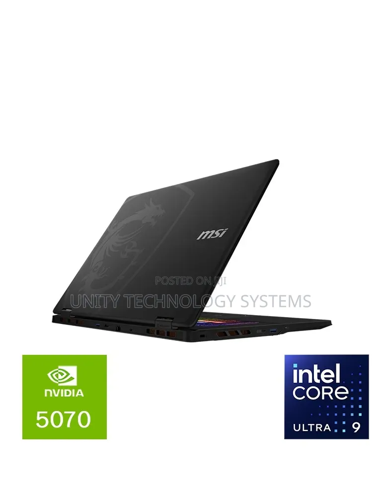 New Laptop MSI Crosshair 17 32GB Intel Core Ultra 9 SSD 1T