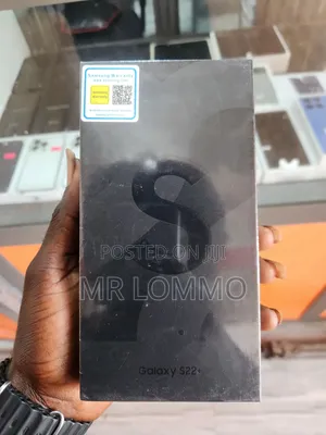 New Samsung Galaxy S22+ 5G 128 GB Black