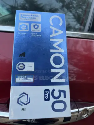New Tecno Camon 50 Pro 256 GB