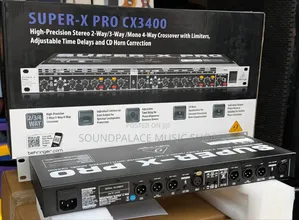 Behringer Super-X Pro CX3400, a High-Precision Audio Crossover