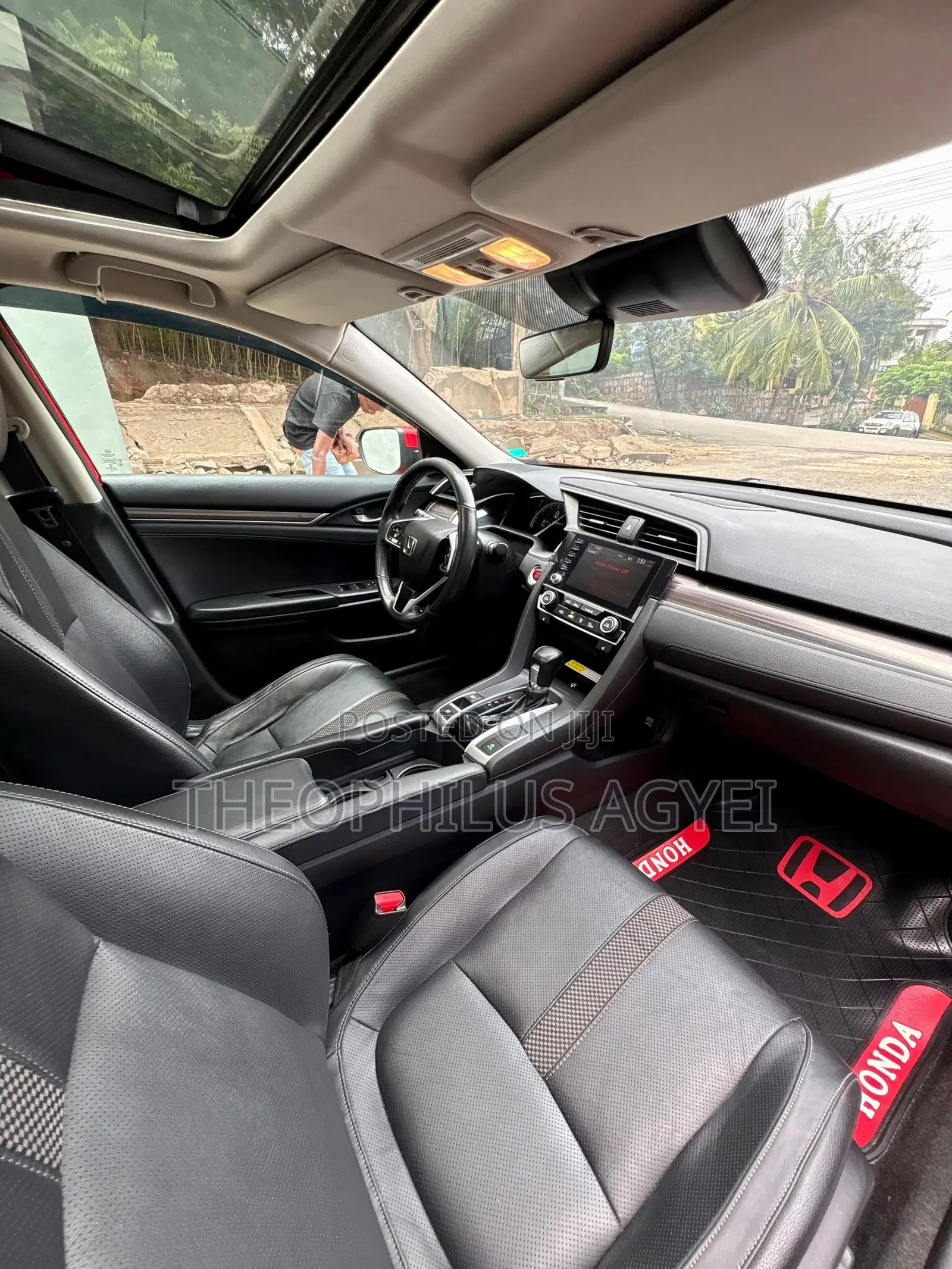 Honda Civic Touring Coupe 2020 Red