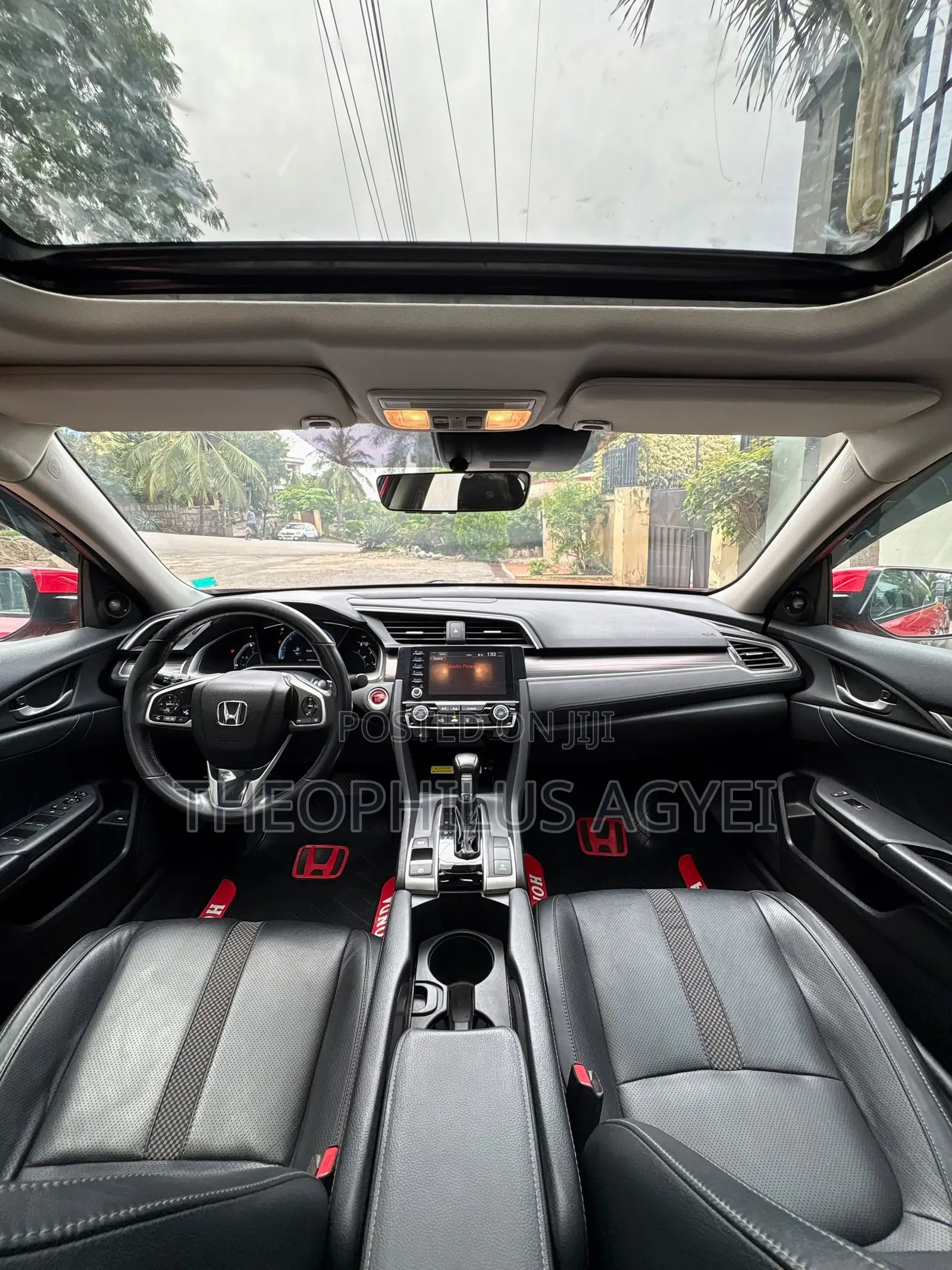 Honda Civic Touring Coupe 2020 Red