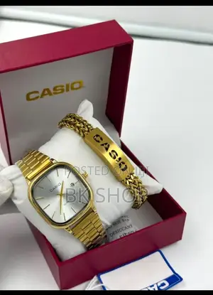 Casio Watch + Bracelet