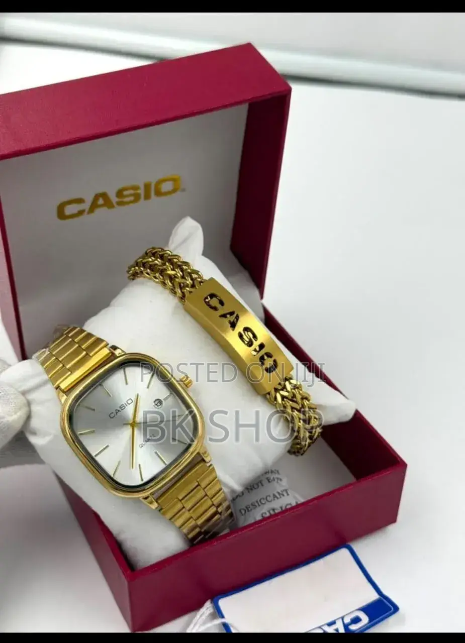 Casio Watch + Bracelet
