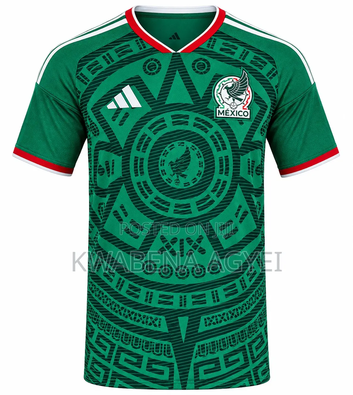Adidas Mexico 2026 Stadium Jersey