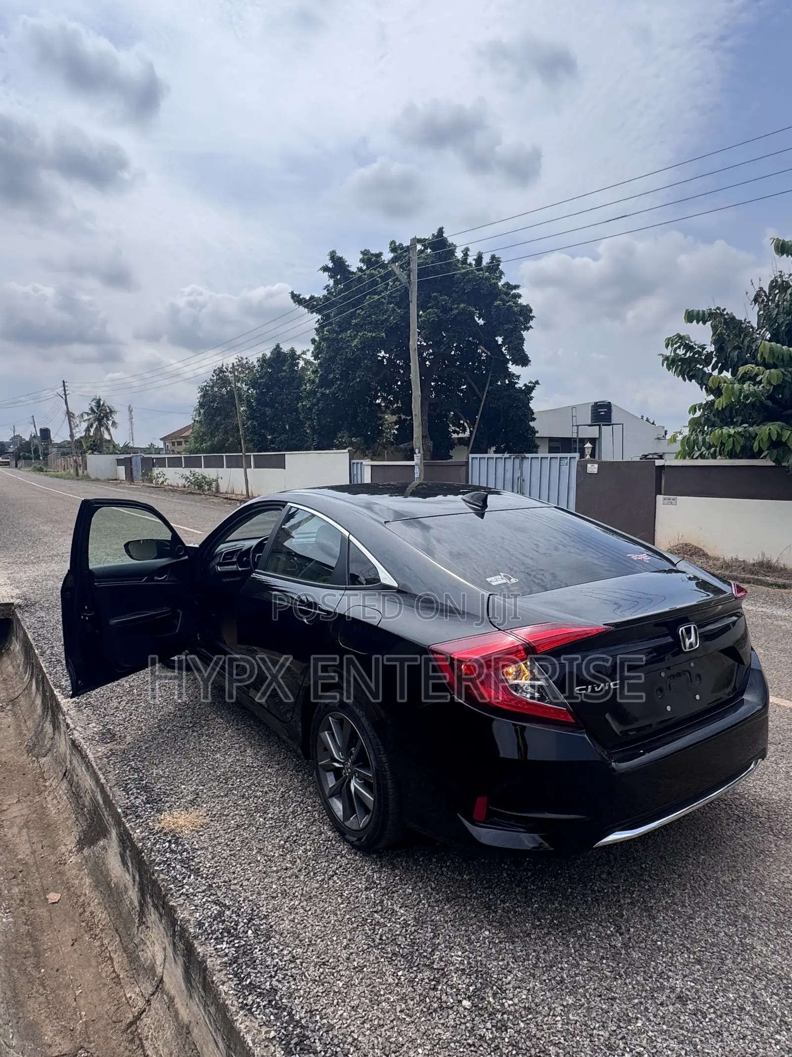 Honda Civic EX-L Sedan 2019 Black