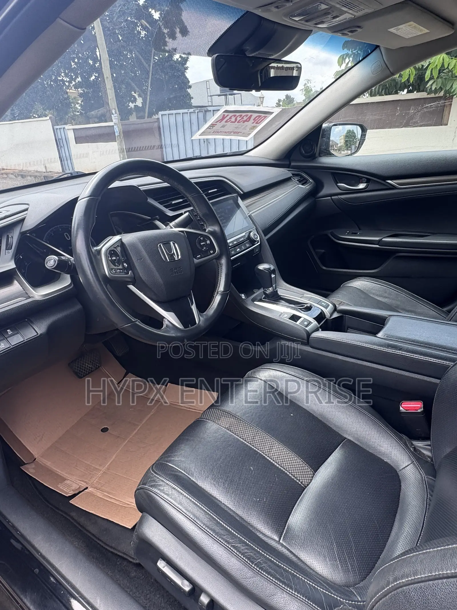 Honda Civic EX-L Sedan 2019 Black