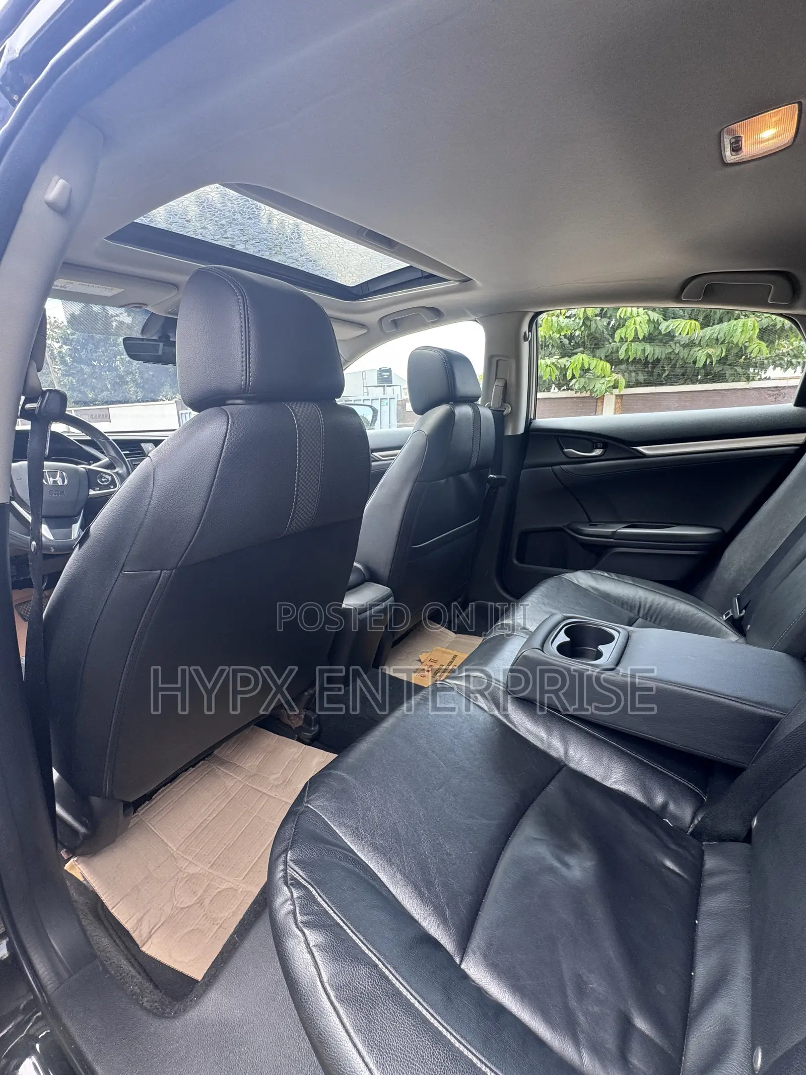 Honda Civic EX-L Sedan 2019 Black