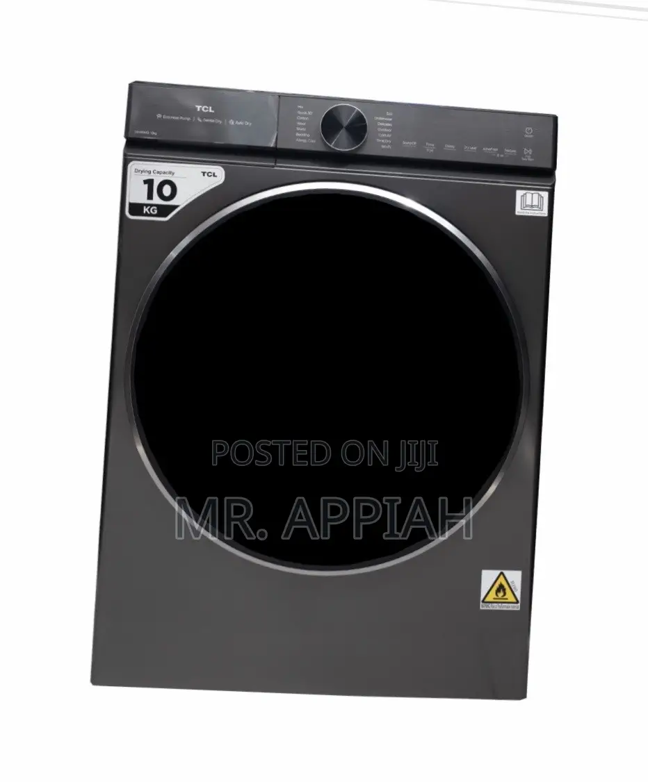Extremely Classic TCL 10kg Front Load Washing Machine(Gray)