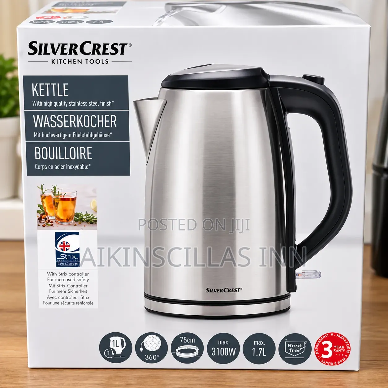Original Silvercrest Germany Kettle