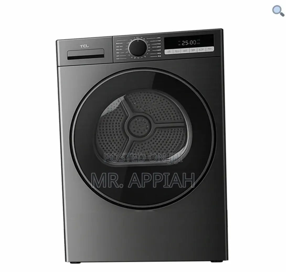 Premium TCL 10kg Front Load Full Auto Silver Wash and Dry.