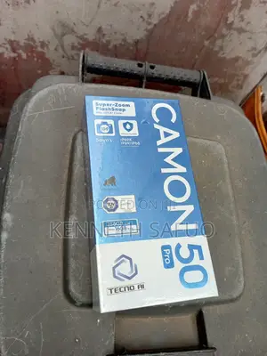 New Tecno Camon 50 Pro 256 GB Black