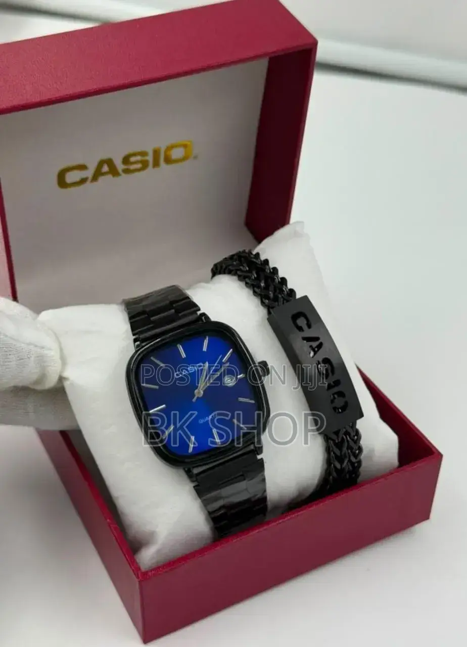 Casio Watch + Bracelet