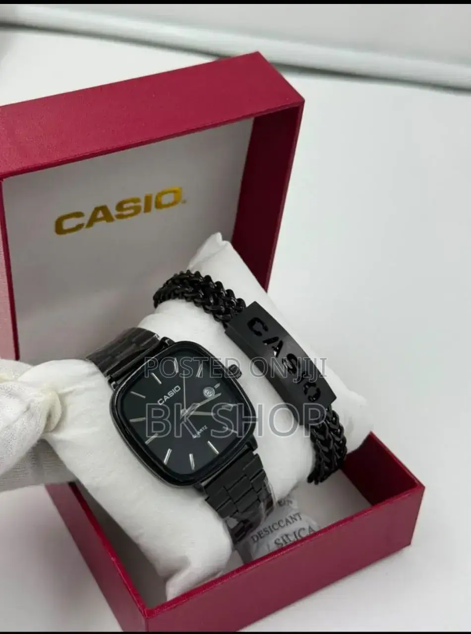 Casio Watch + Bracelet