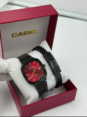 Casio Watch + Bracelet