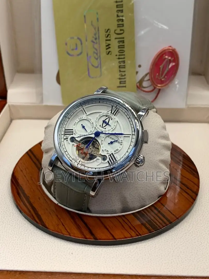 Luxury Cartier-Inspired Perpetual Automatic Watch