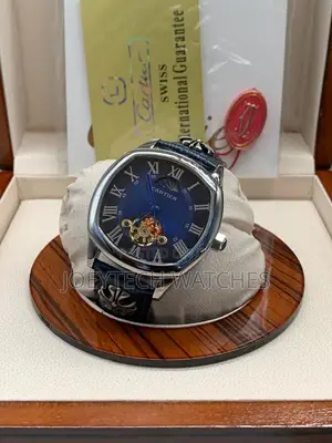 Cartier-Inspired Tonneau Automatic Tourbillon Watch