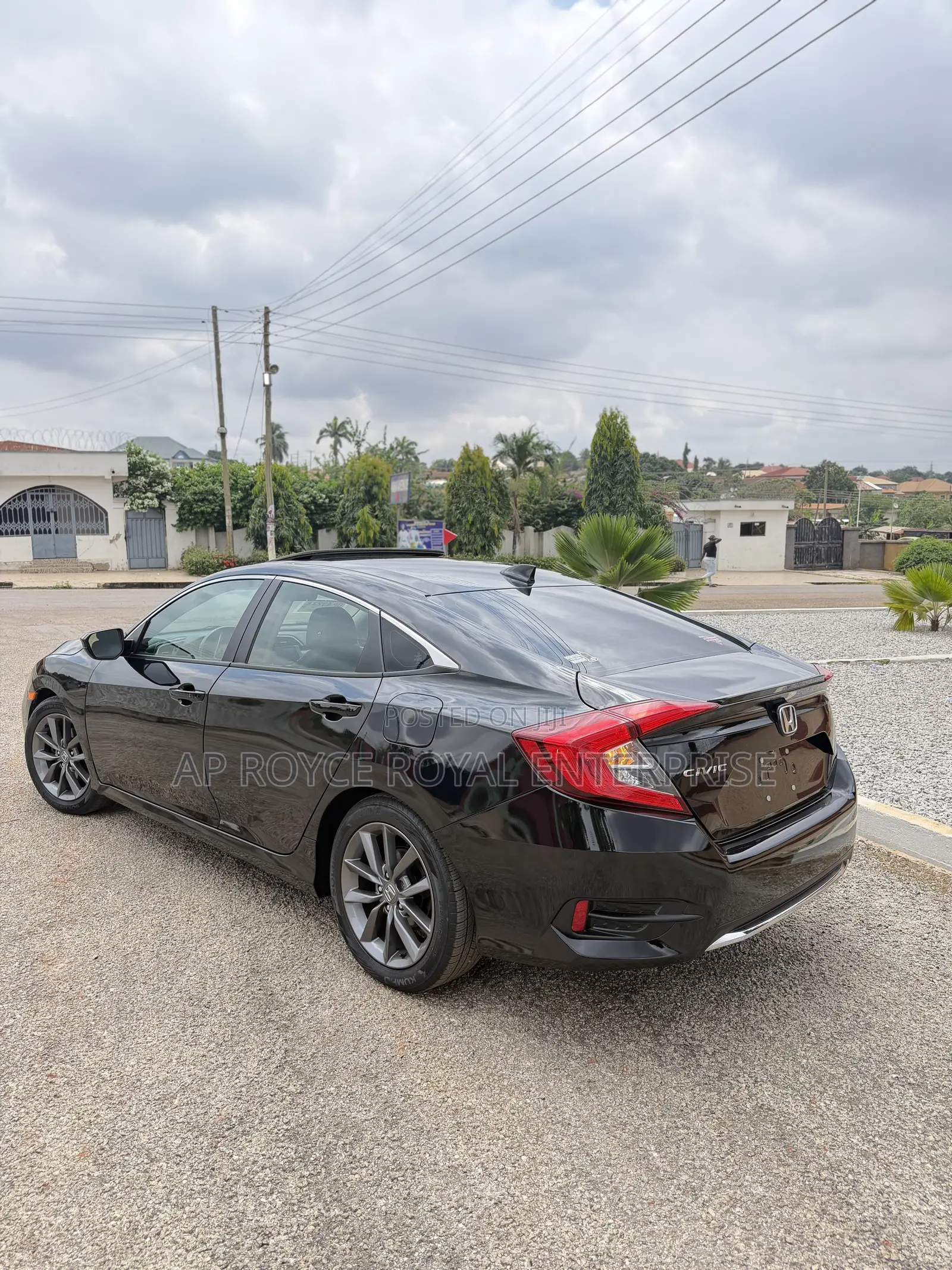 Honda Civic EX-L Sedan 2019 Black