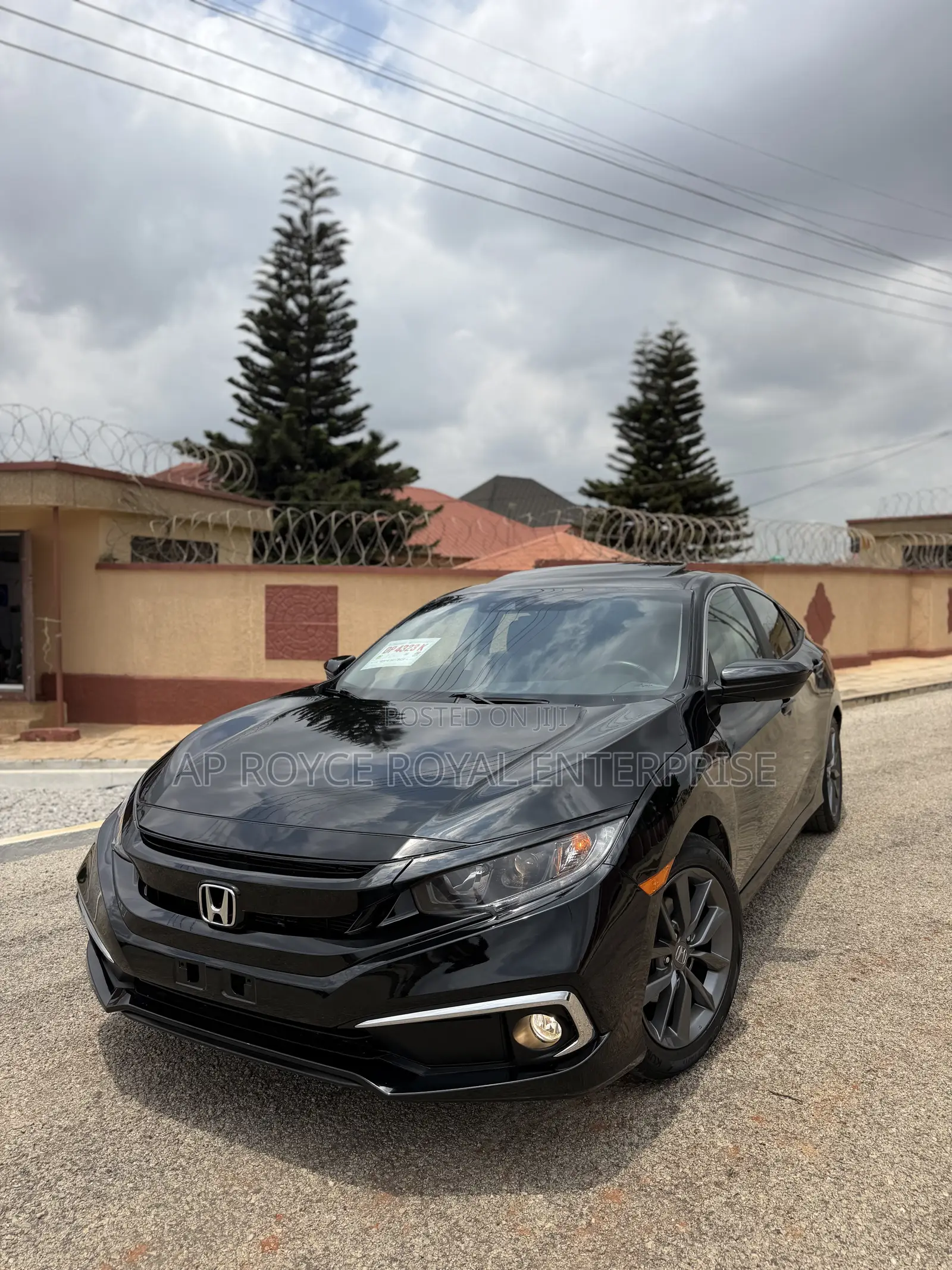Honda Civic EX-L Sedan 2019 Black