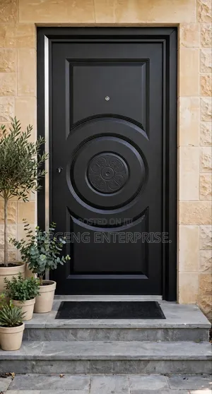 Original Black Security Door 3ft.