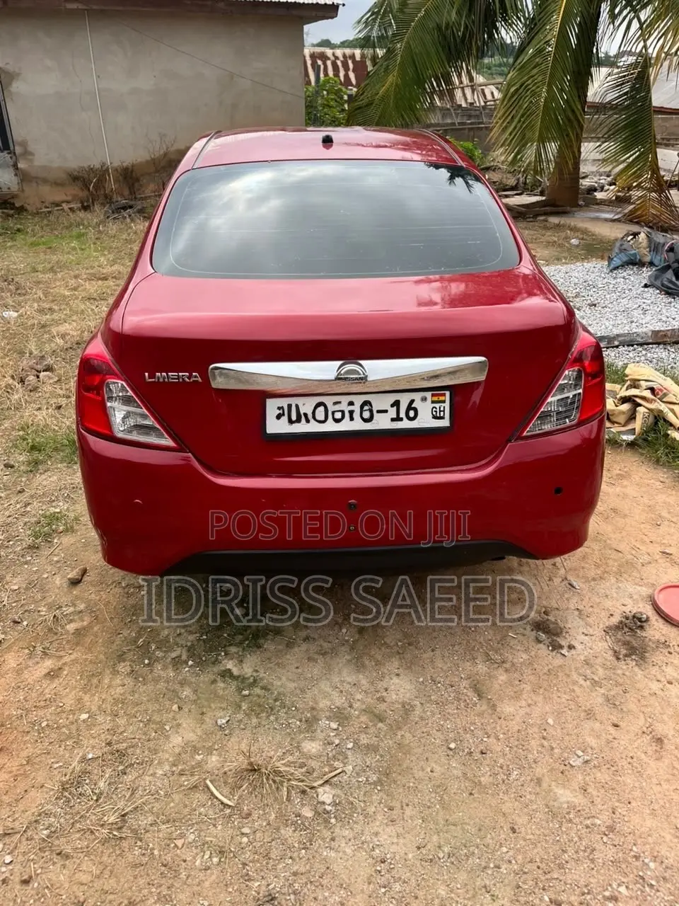 Nissan Almera 2016 Red