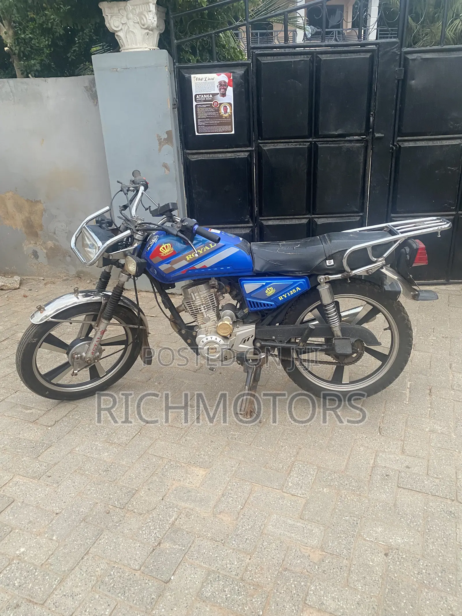 Royal RY125 2025 Blue